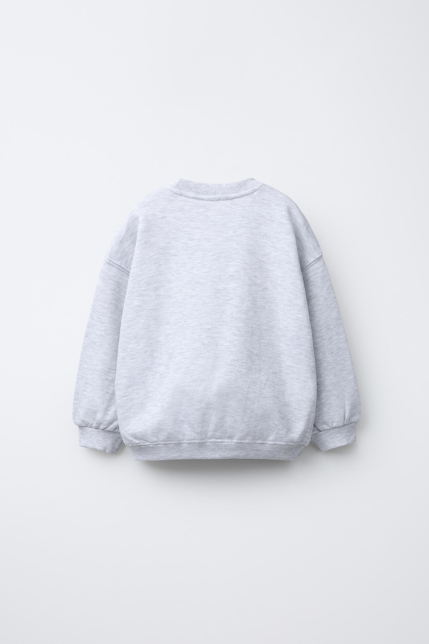 RAISED TEXT SWEATSHIRT