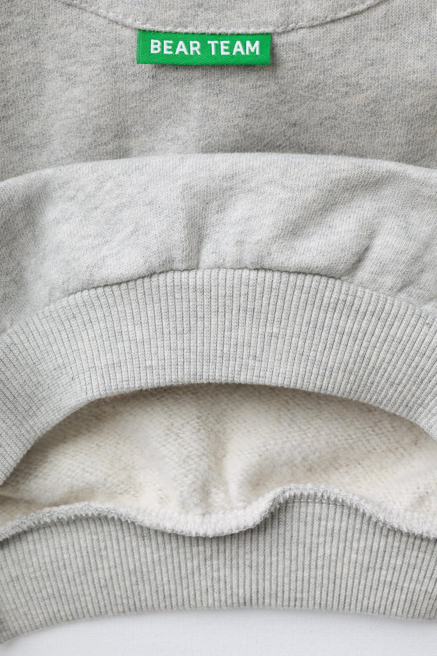 EMBROIDERED BEAR SWEATSHIRT