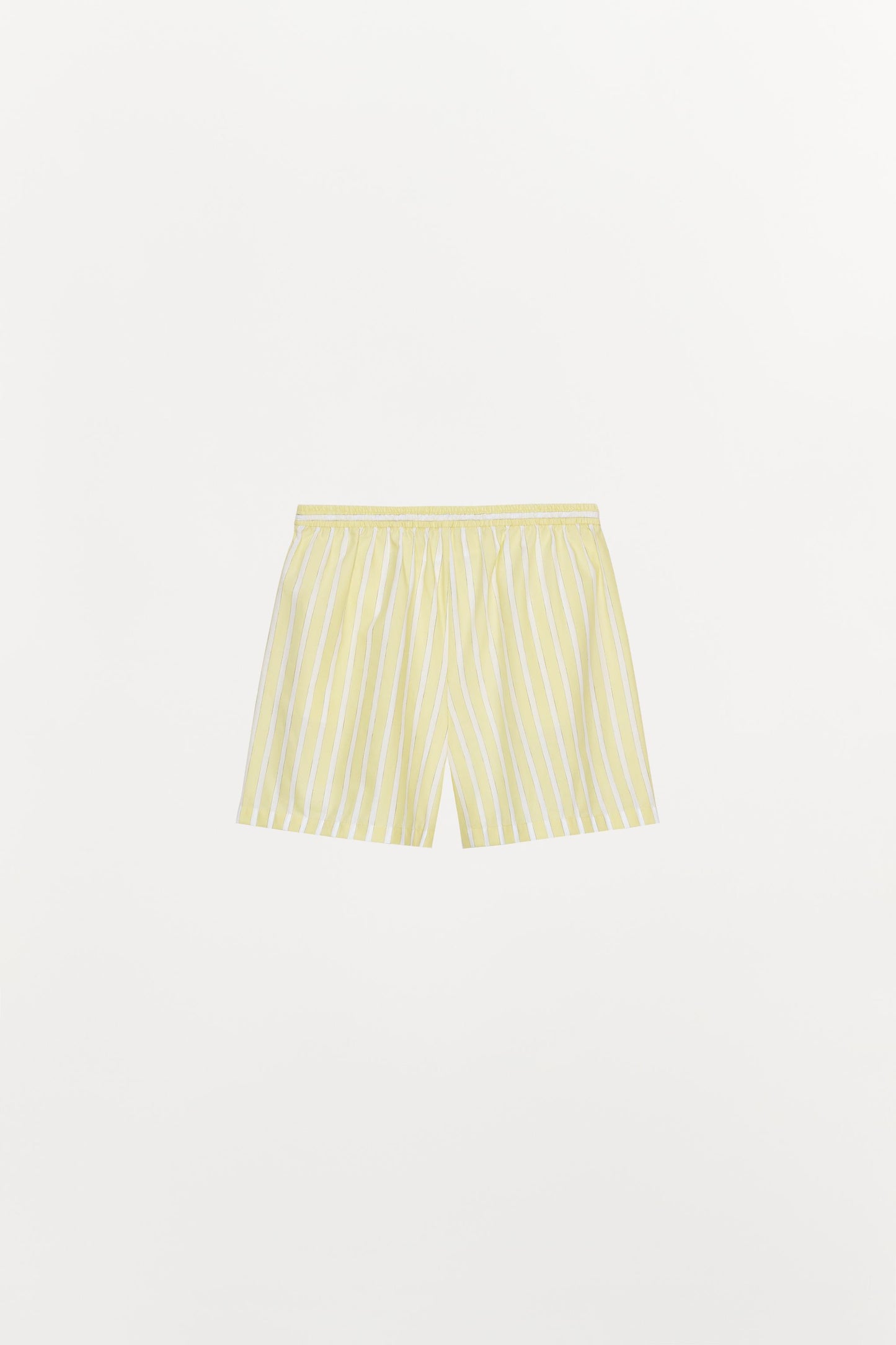STRIPED PAJAMA SHORTS