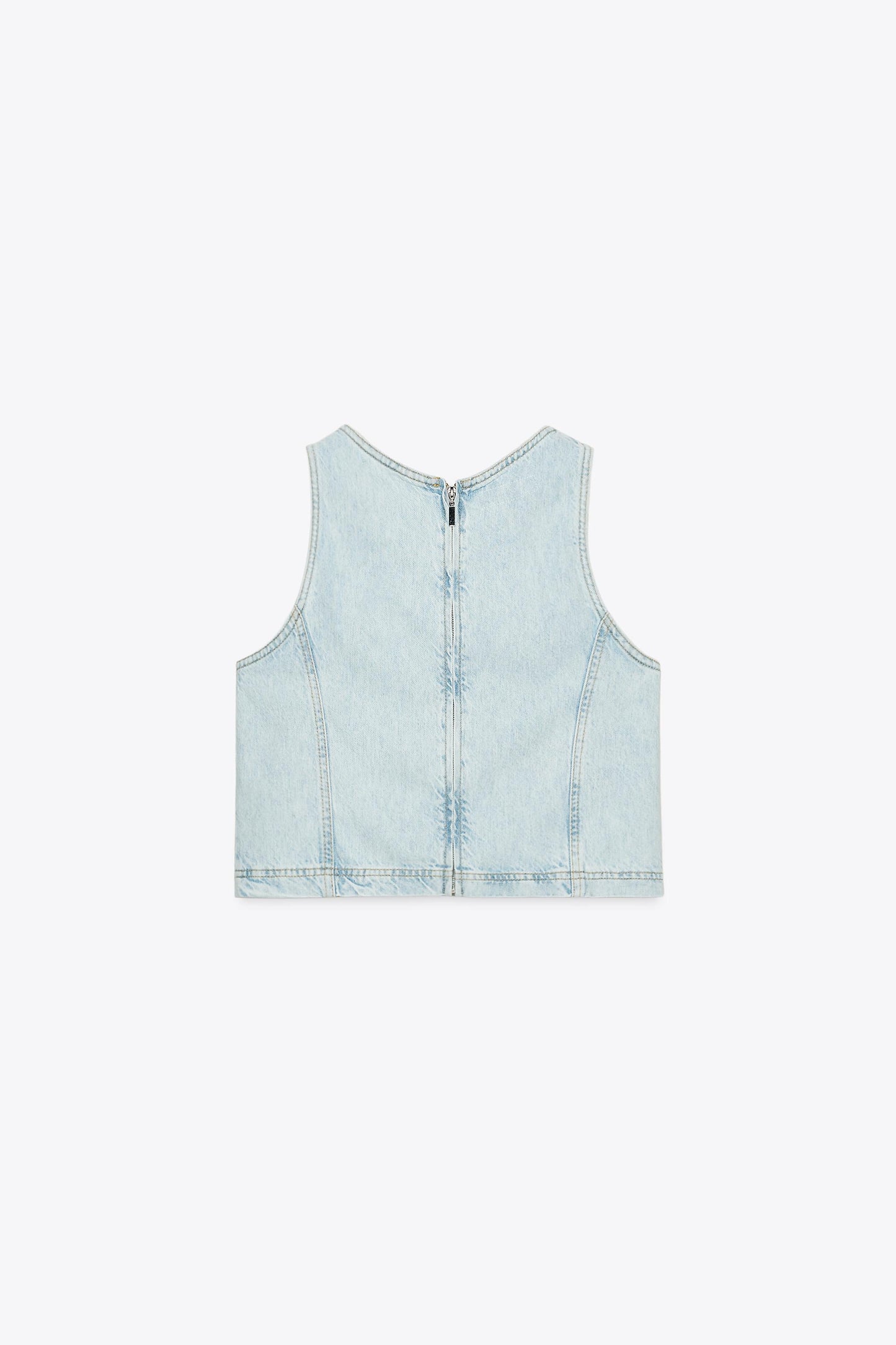 Z1975 SHORT DENIM TOP