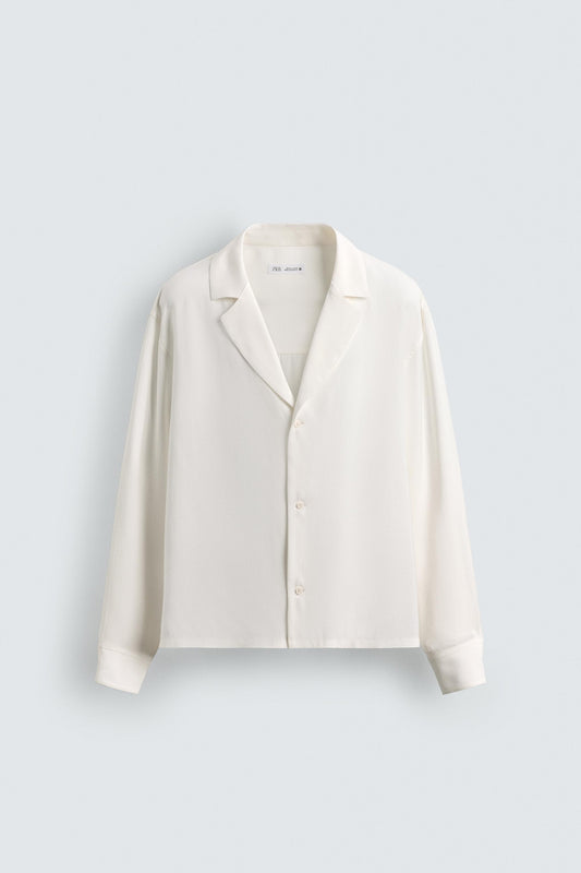 BOXY FIT FLOWY SHIRT
