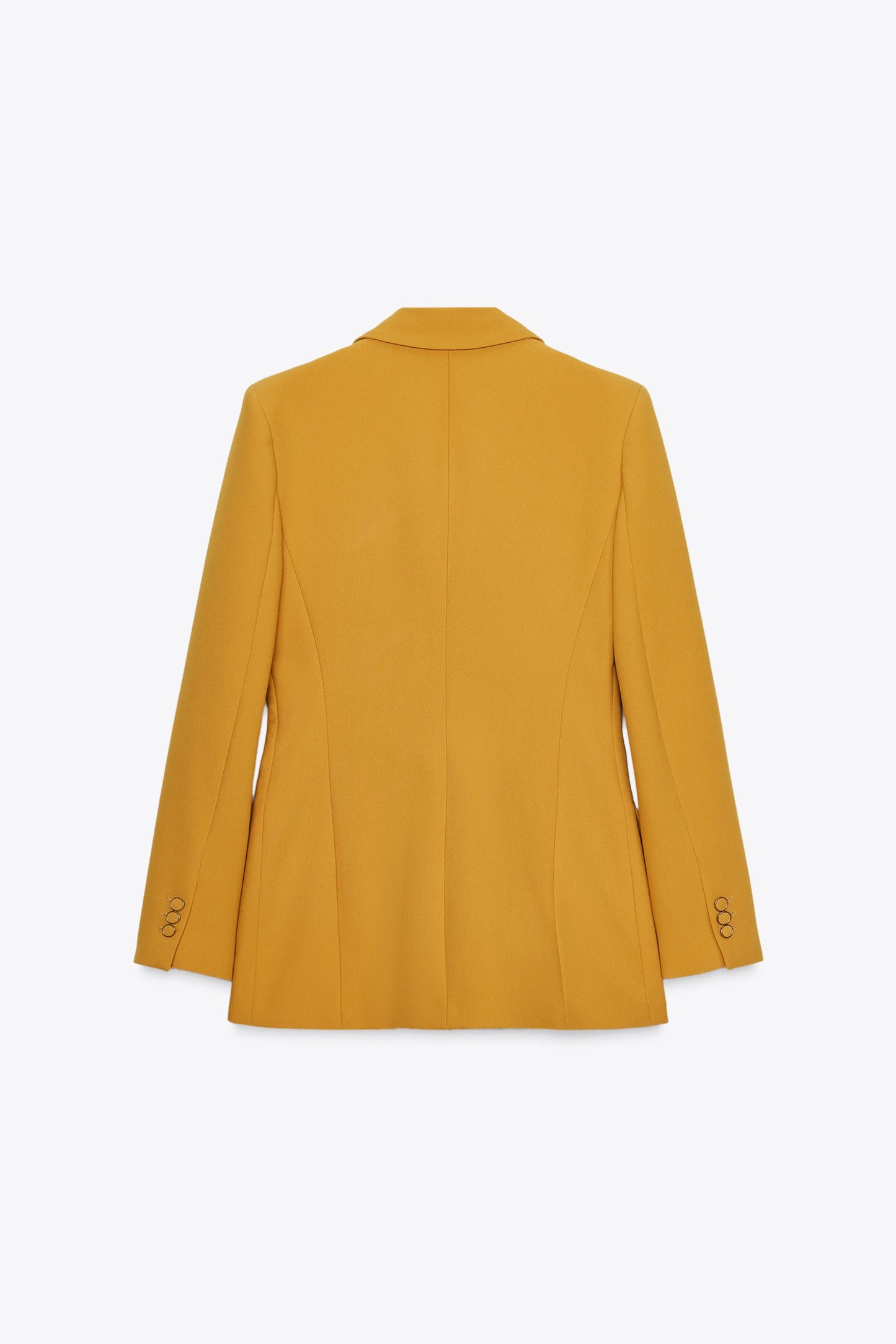 DOUBLE BREASTED BLAZER WITH SHOULDER PADS