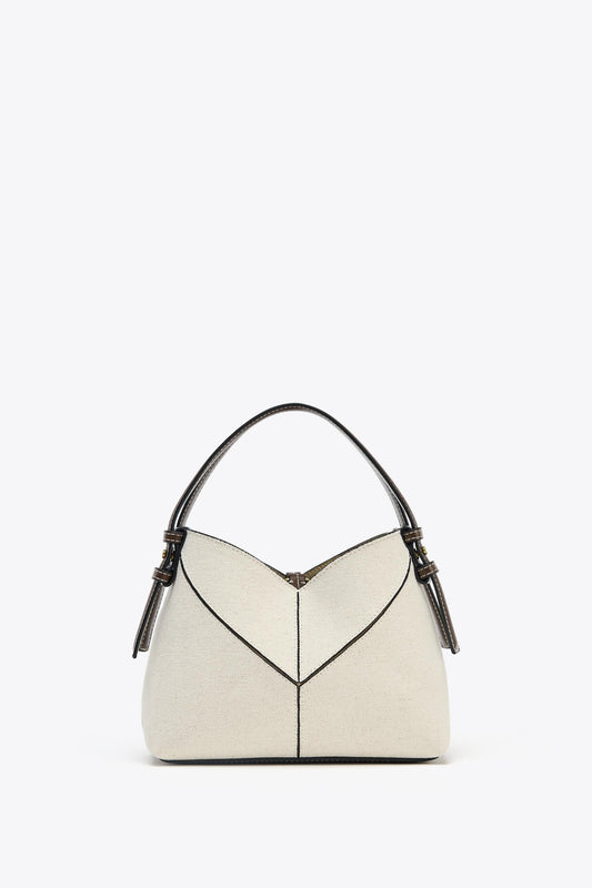 CONTRAST CANVAS MINI SHOPPER