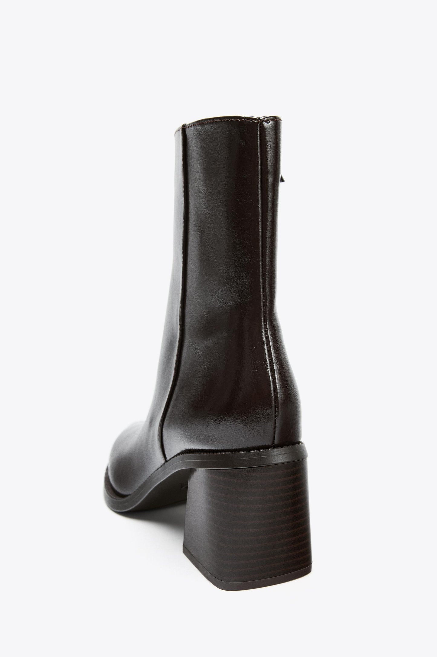 WIDE HEEL ANKLE BOOTS