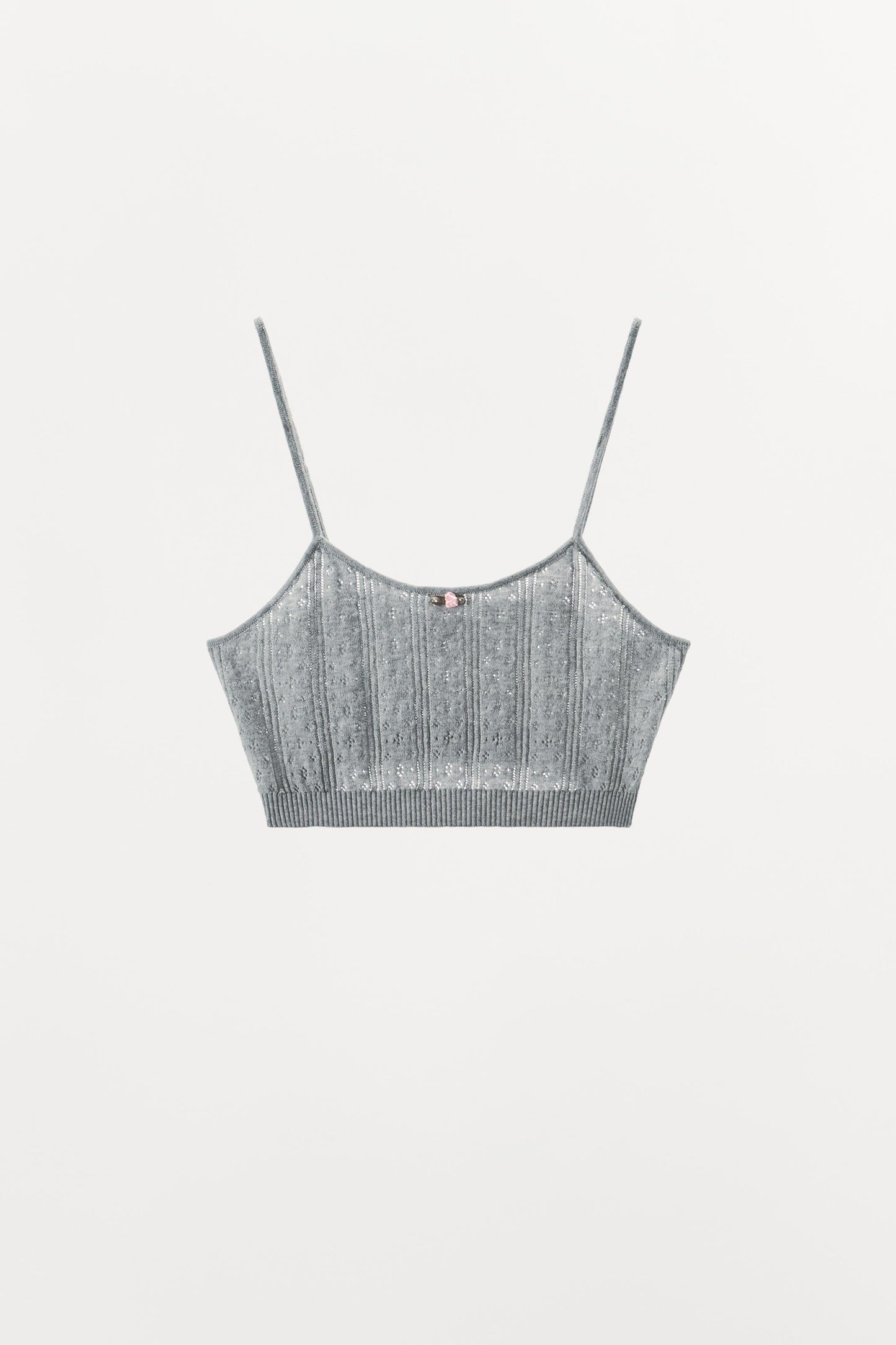 POINTELLE FLORAL BRALETTE