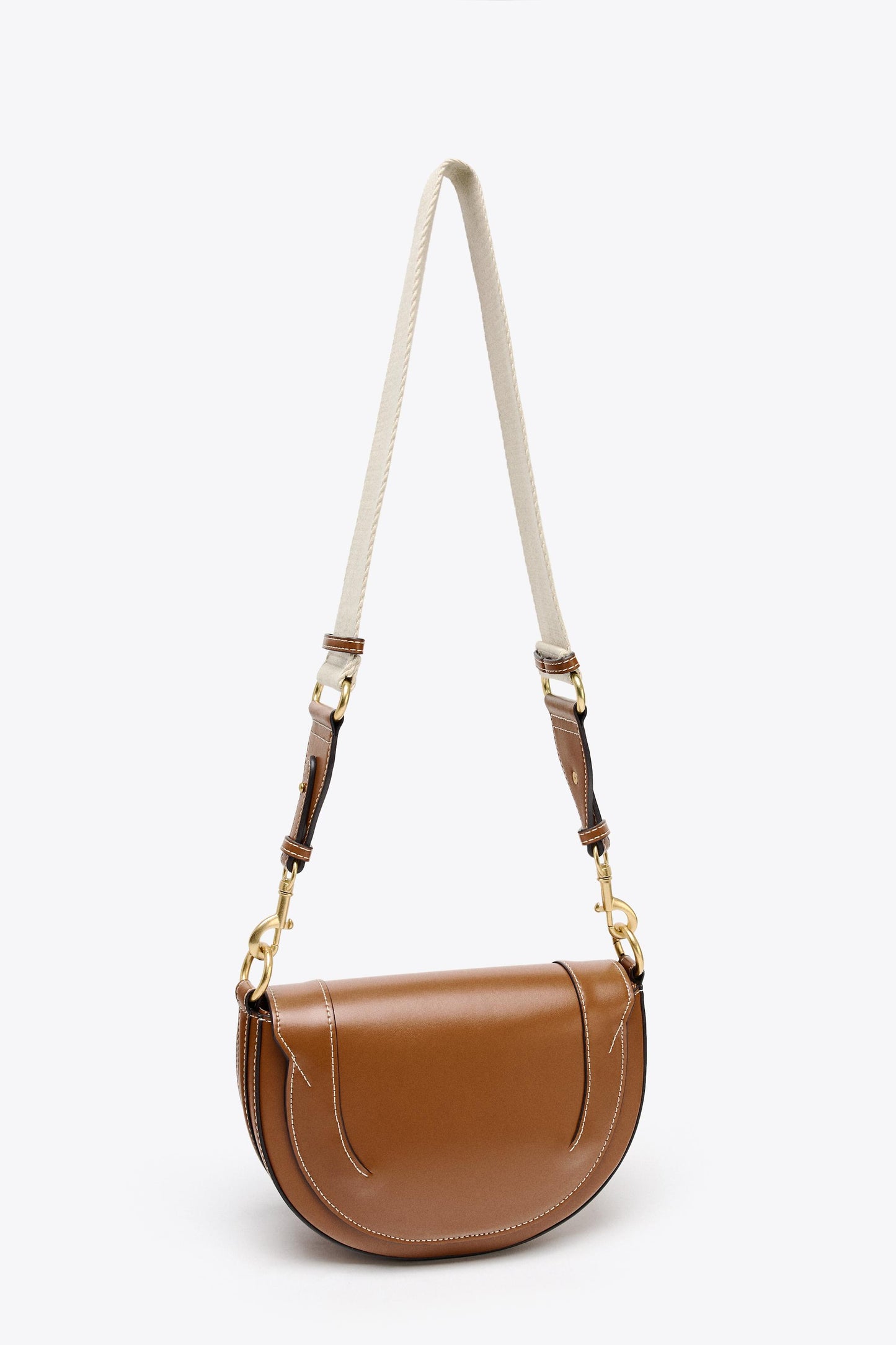 CANVAS STITCH CROSSBODY BAG