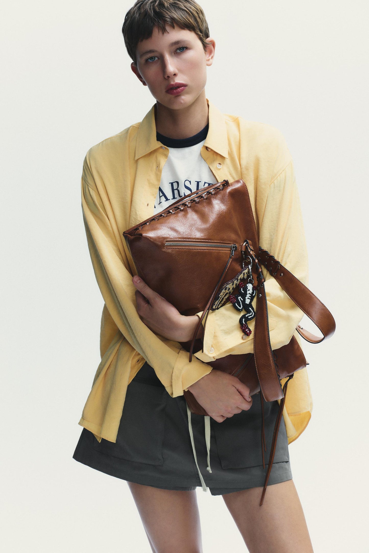 FRINGED TOTE BAG