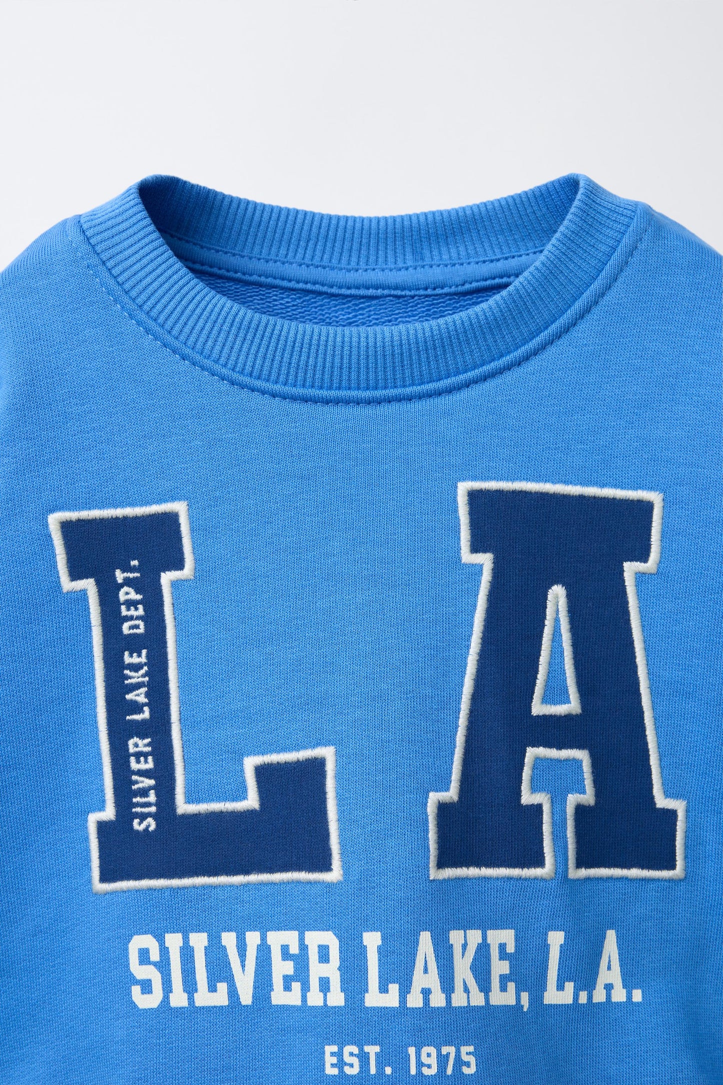 EMBROIDERED TEXT SWEATSHIRT