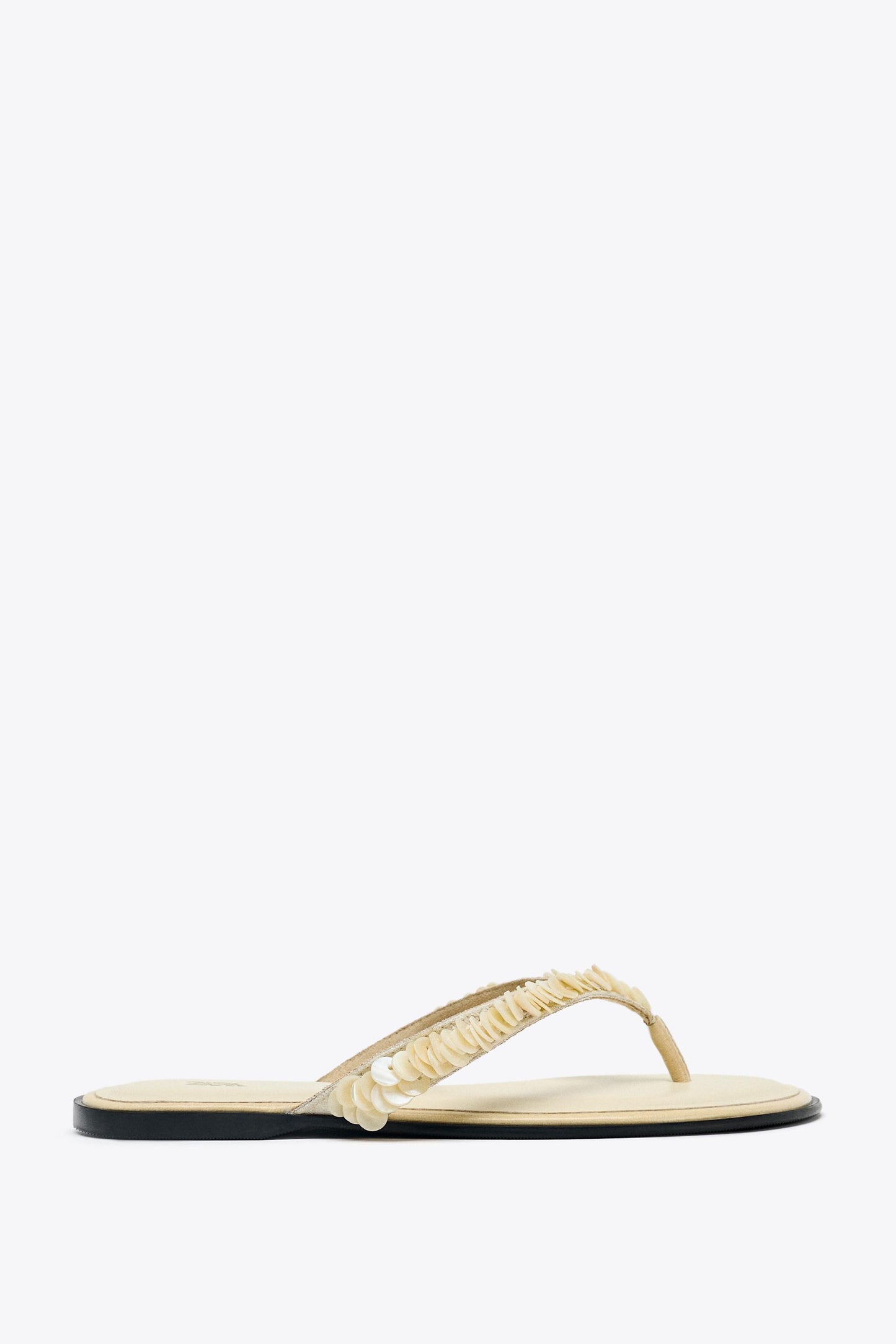BEADED STRAP SANDALS