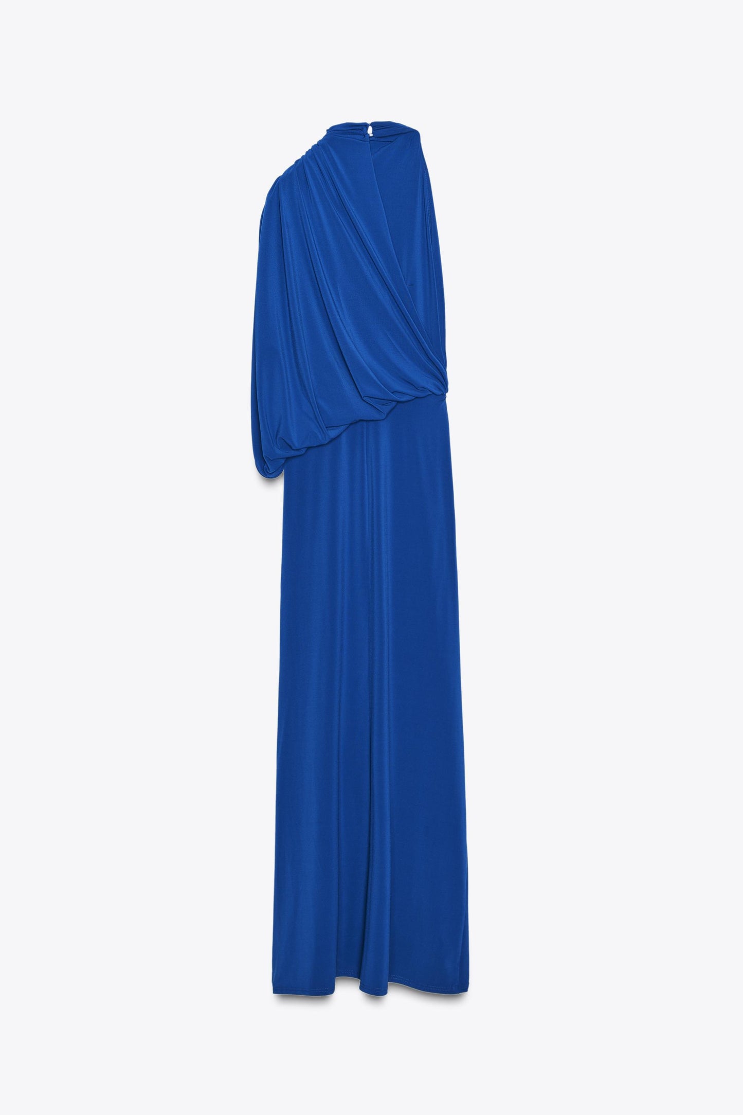 DRAPED CAPE DRESS