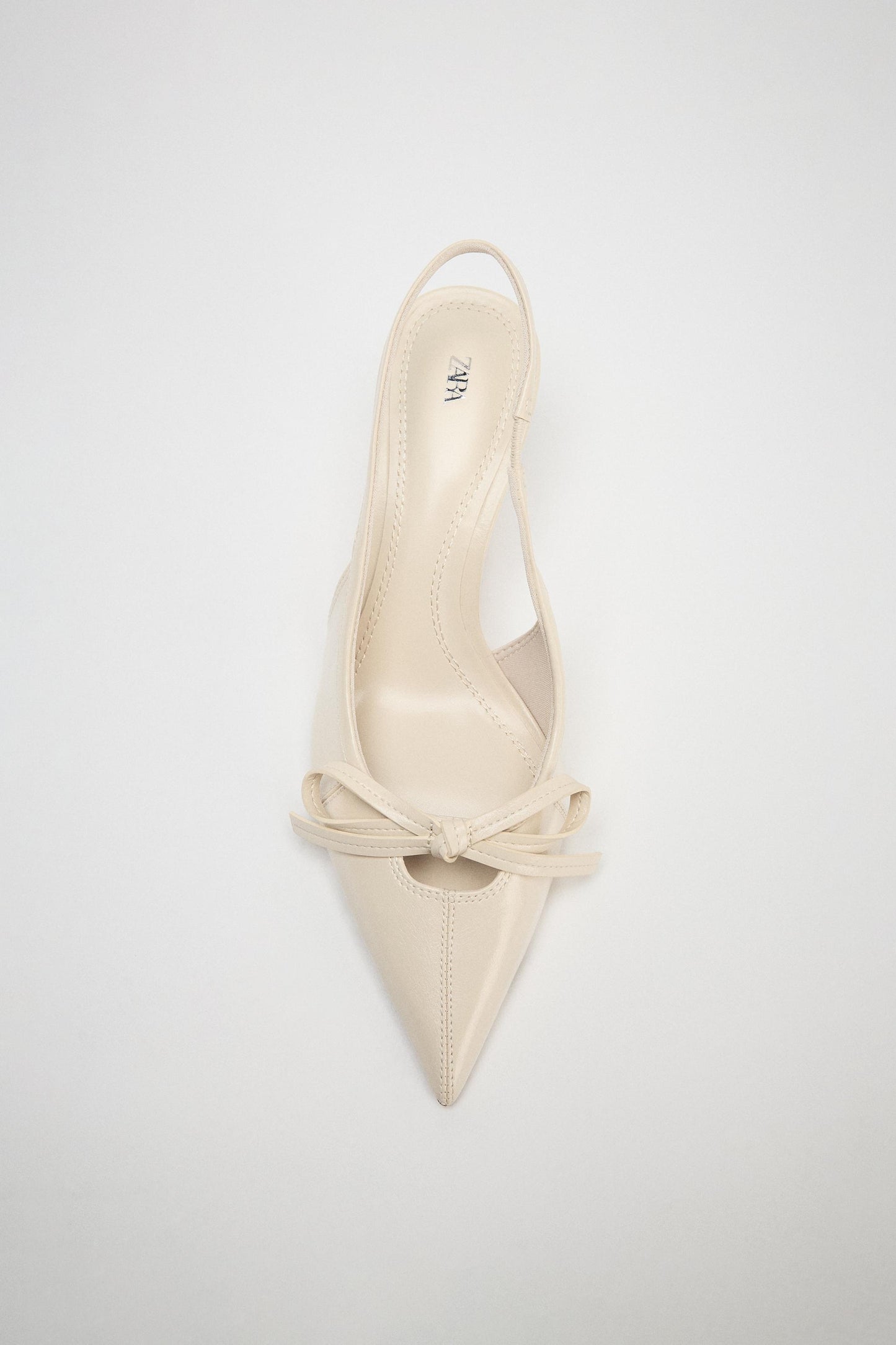BOW SLINGBACK SHOES
