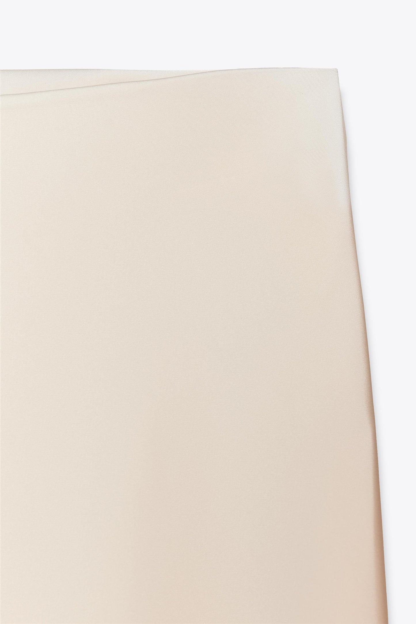 SATIN MIDI SKIRT
