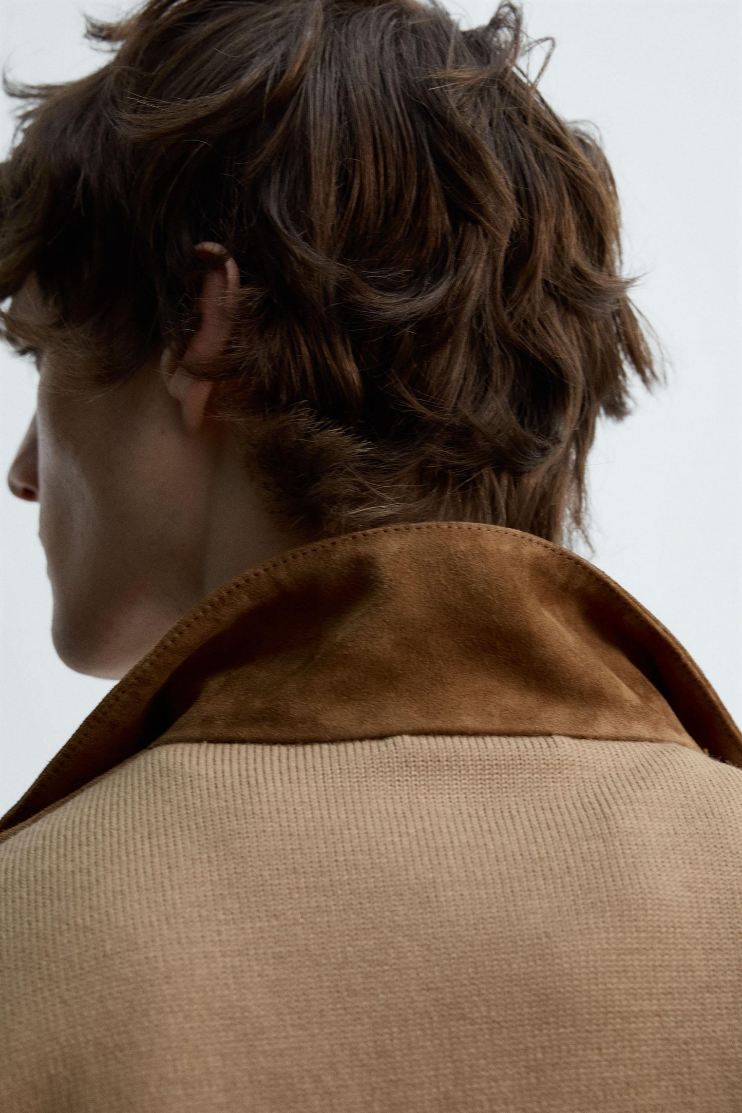 LEATHER COMBINATION JACKET LIMITED EDITION