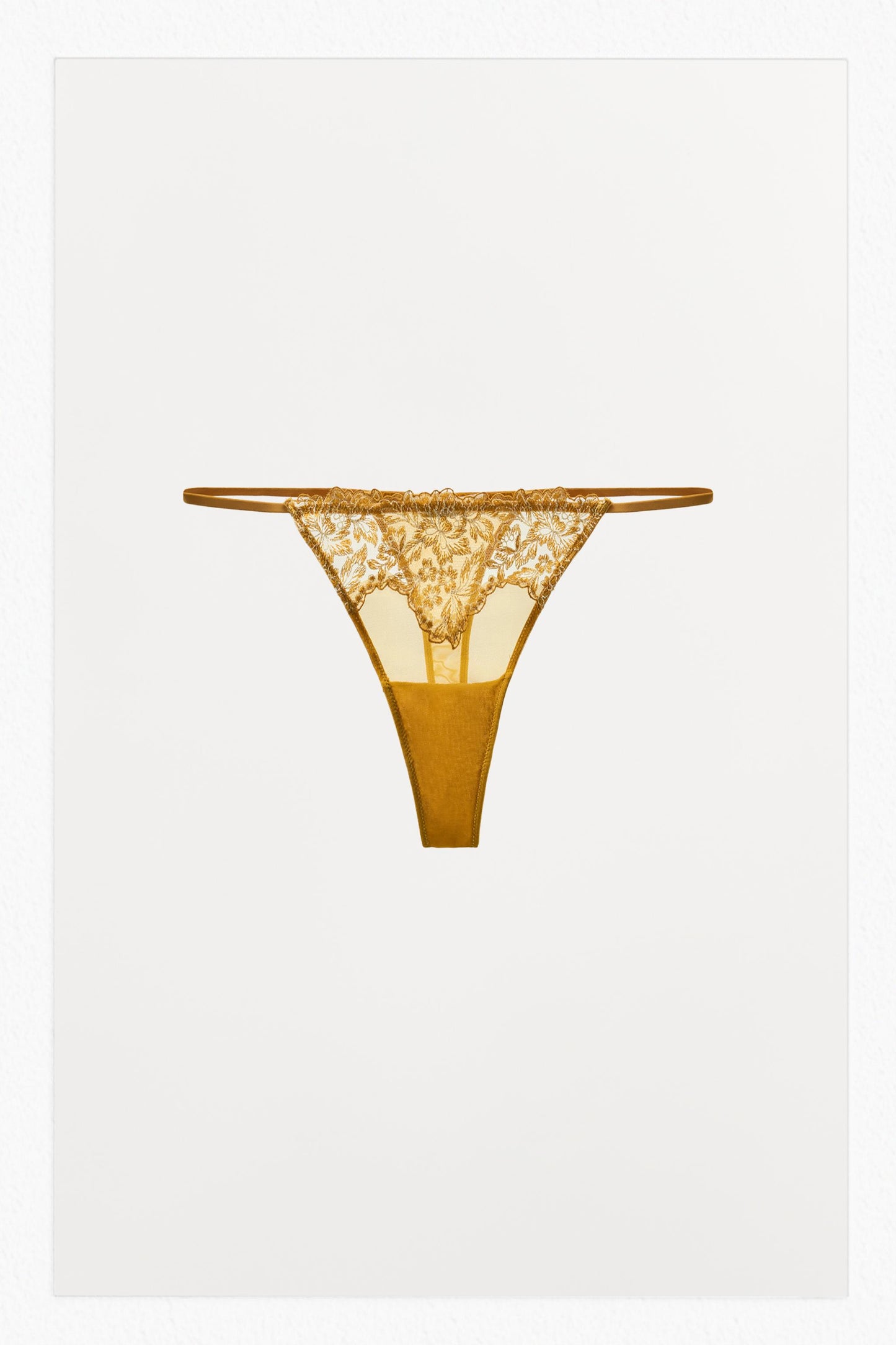 MESH LACE THONG