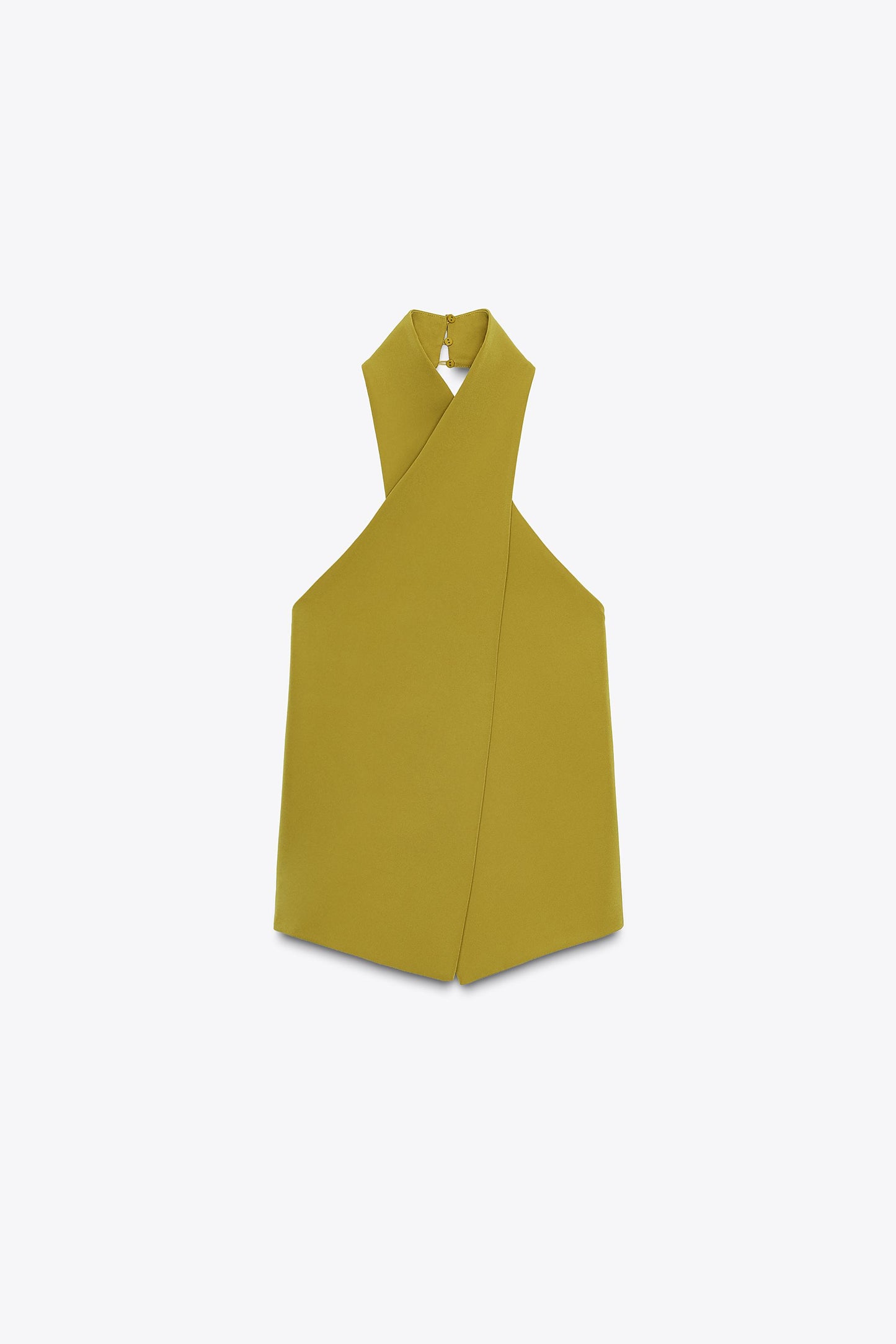CREPE SURPLICE TOP